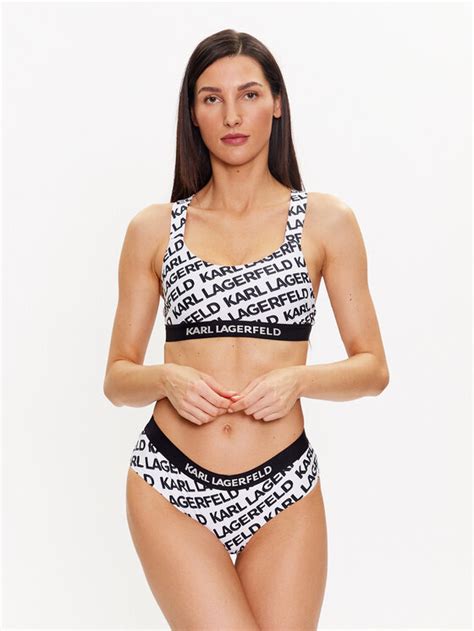 KARL LAGERFELD Haut De Bikini 230W2213 Blanc Modivo Fr