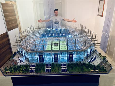 Für über 10000 Euro Hsv Fan Baut Mini Volksparkstadion