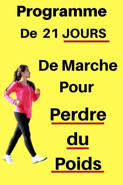 Programme De Semaines De Marche Pour Perdre Du Poids Perdre Du