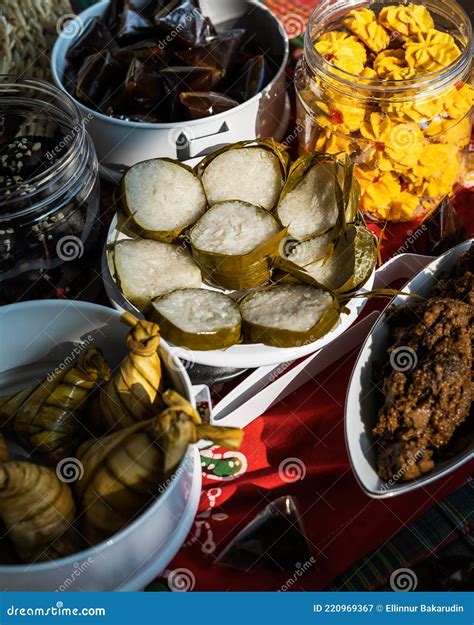 Traditional Malay Food And Cookies During Ramadan And Eid Mubarak Hari