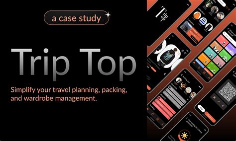 Trip Top: Crafting a seamless trip packing experience - a UI/Ux case ...
