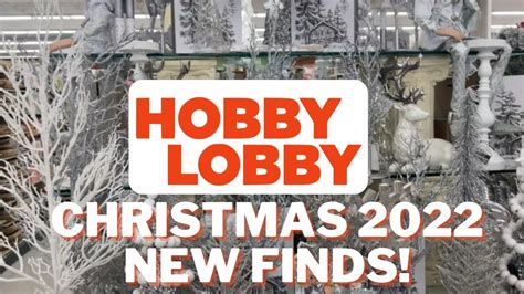 Hobby Lobby Christmas Decor New Finds Shop With Me Youtube