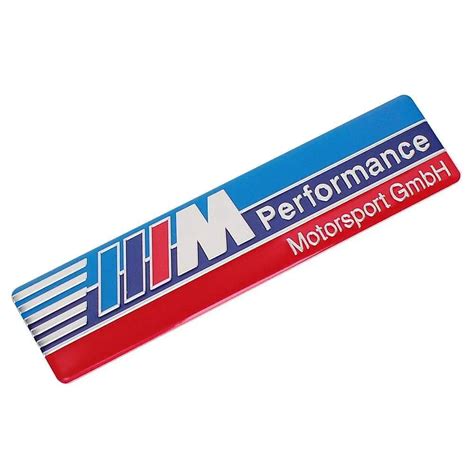 Bmw M Power Performance Motorsport Emblem Sticker