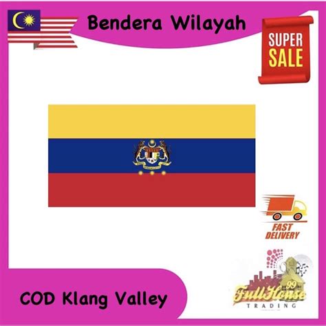 Bendera Wilayah Persekutuan : 3’x6’ | Shopee Malaysia