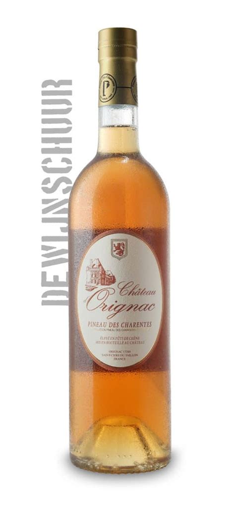 Chateau De Orignac Pineau De Charentes Pineau D Exception Met Gratis