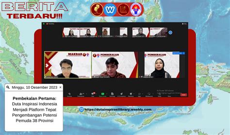 Pembekalan Pertama Duta Inspirasi Indonesia Menjadi Platform Tepat