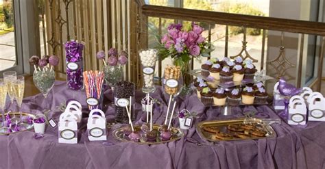 Candy and Dessert buffet for your wedding reception