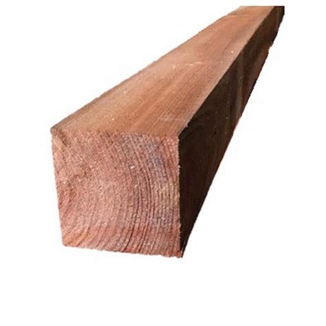 Reviews For 4 In X 4 In X 8 Ft Premium Cedar Corner Rough Fence Wood