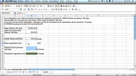 Ejercicio Para Calcular Cuantia De Paro Calculo De Prestaci N Por Hot Sex Picture