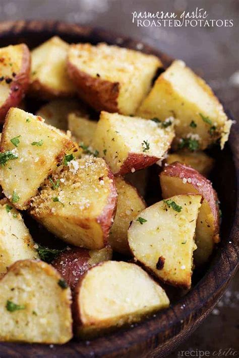 Parmesan Garlic Roasted Potatoes The Recipe Critic