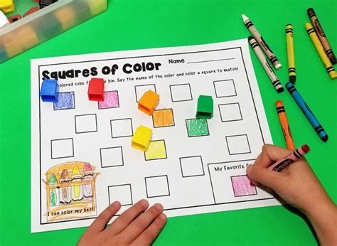 FREE Color Sorting Activity - The Kindergarten Connection