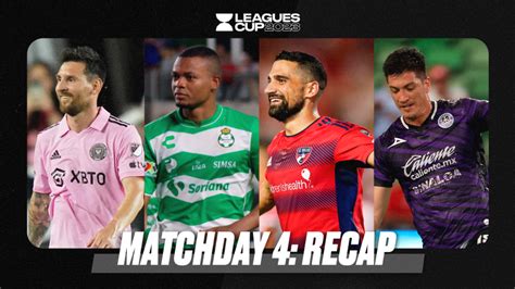 Leagues Cup 2023 Matchday 4 Recap | LeaguesCup.com