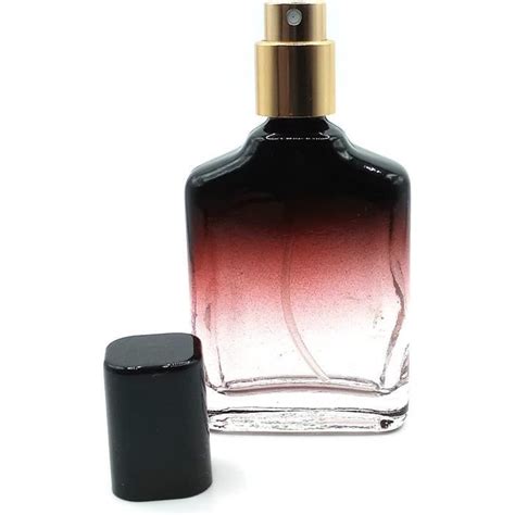 Flacon Pulv Risateur De Parfum Vide En Verre De Ml D Grad Noir