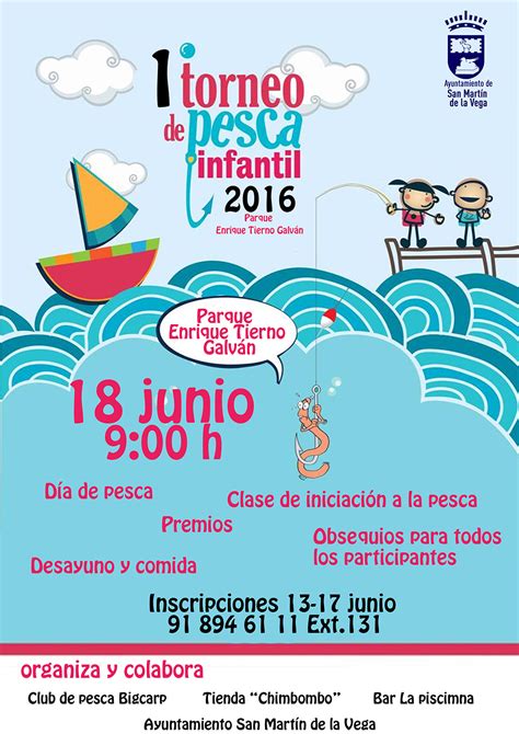 Torneo De Pesca Infantil En El Parque Enrique Tierno Galv N