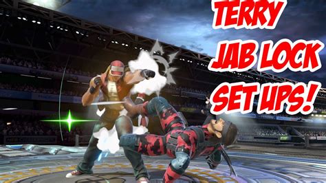 Smash Ultimate Terry Guide Jab Lock Setups Youtube