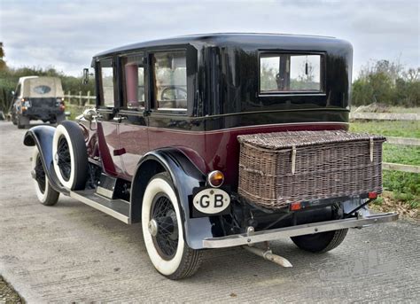 Car Rolls Royce Silver Ghost Springfield Pickwick Saloon For Sale