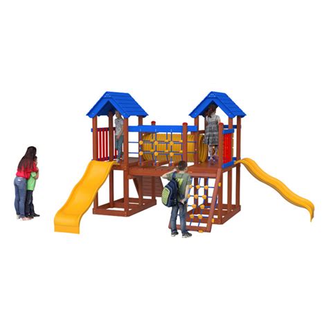 Juego De Madera Para Exterior C C Play Club