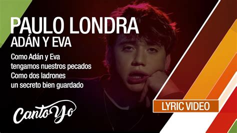 Paulo Londra Ad N Y Eva Lyric Video Cantoyo Youtube