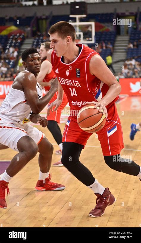 Nikola Jokic. Serbia Basketball National Team. FIBA OQT Tournament ...