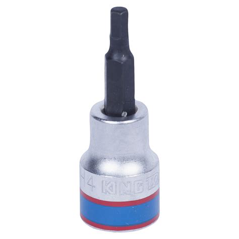 Торцевая головка King Tony Насадка (бита) торцевая 3/8", HEX, 4 мм, L ...
