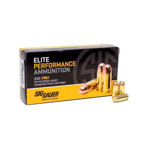 Sig Sauer S W Gr Elite Ball Fmj Per Box