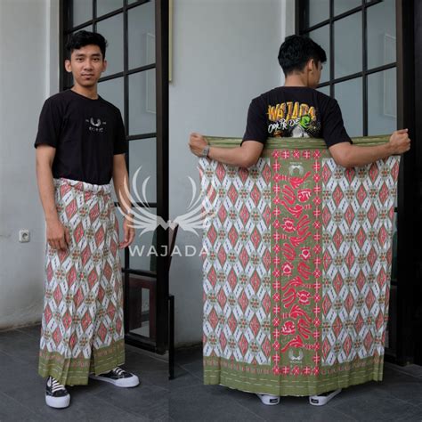 Jual Sarung Batik Pria Motif Gus Iqdam Gus Kautsar Gus Yus Dewasa