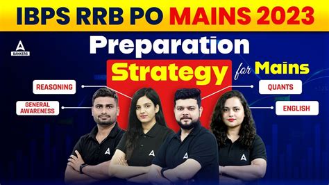 Ibps Rrb Po Mains Preparation Preparation Strategy For Rrb Po