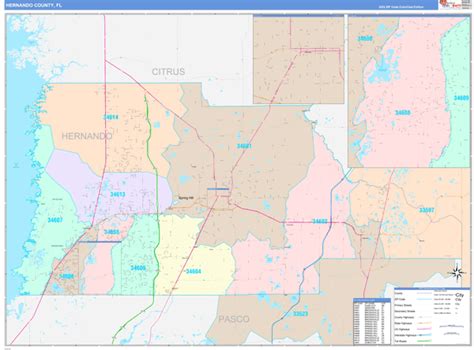 Map Books of Hernando County Florida - marketmaps.com