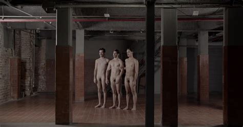 NAKED ART PERFORMANCE BY THREE MEN ThisVid