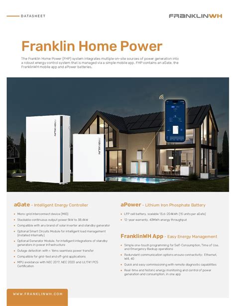 Franklin Battery Backup System Save A Lot Solar