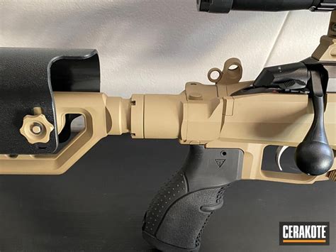 308 Tikka T3x Tac A1 Rifle Done In Coyote Tan Cerakote