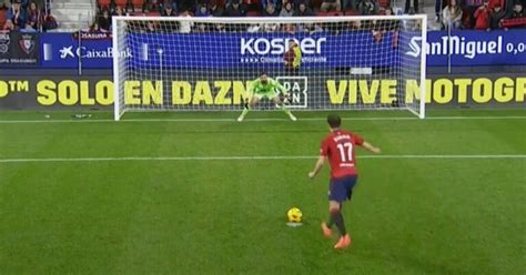 Un joueur de la Liga qui a raté le pire penalty de tous les temps c