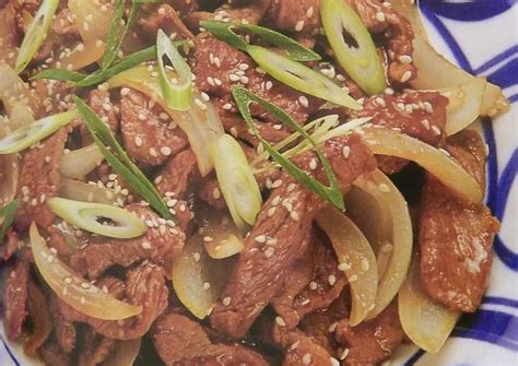 Resep Mongolia Lamb With Sesame Seeds Oleh Bunga Tratai Mujiati Cookpad