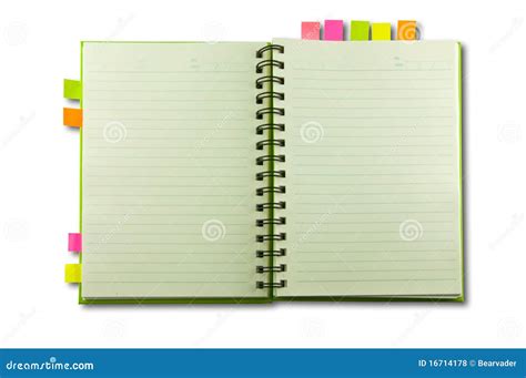 Green notebook stock photo. Image of business, line, binder - 16714178