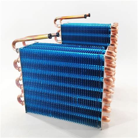 Electric Copper Tube Aluminum Fin Condenser Coil