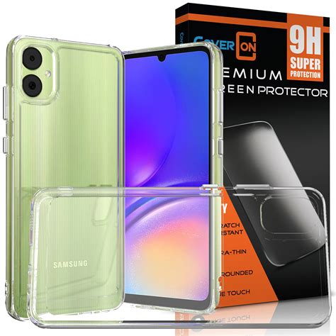 Coveron Samsung Galaxy A05 Case And Screen Protector Hybrid Hardback Tpu