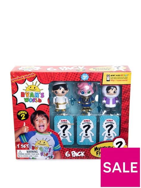 Ryans World 6 Pack Collectible Mystery Figure Set Series 2 Uk