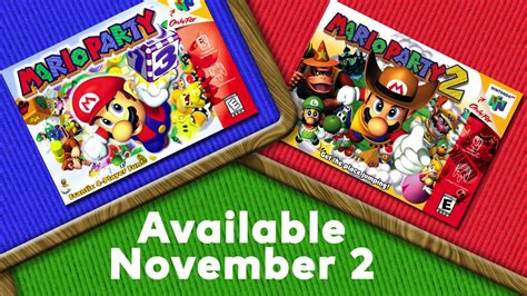 Nintendo 64 - Nintendo Switch Online adds Mario Party, Mario Party 2 on November 2 - Gematsu