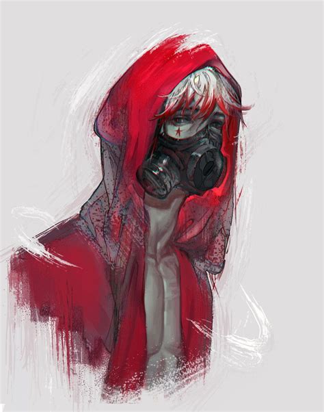 Red Hood By Sangrde On Deviantart Red Hood Anime Guys