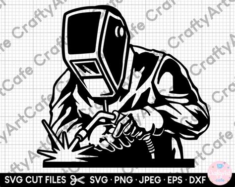 Welder Clipart Welder Silhouette Welder Png Welder Svg Commercial