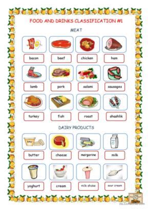 Dairy Products English Esl Worksheets Pdf Doc