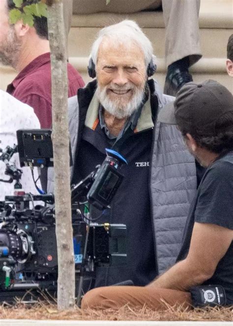 Clint Eastwood 93 Yrs Old On Set Directing A New Film Juror No 2