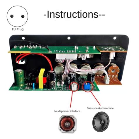 Carte D Amplificateur De Puissance Pour Caisson De Basses D W Avec