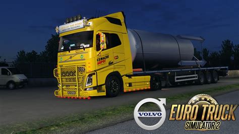 Euro Truck Simulator V Volvo Fh Open Pipe Youtube