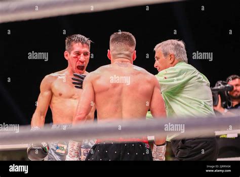 Miguel Parra During The Boxing Match Between Florian Marku And Miguel