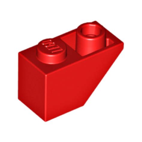 Lego 3665 366521 Brick Slope Inverted 1x2 Red