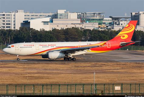 B 6116 Hainan Airlines Airbus A330 243 Photo By Jack Li ID 1151253