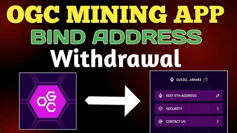 How To Add Ethereum Address In Ogc Account Add Address In Ogc App