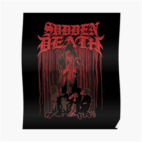 "Svdden Death Merch SVDDEN DEATH CULT" Poster for Sale by carlosmendez | Redbubble