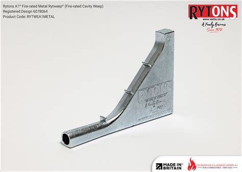 Rytons A Fire Rated Metal Rytweep Fire Rated Cavity Weep Rytons